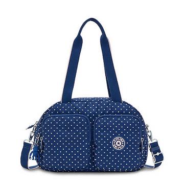 Kipling Cool Defea Classic Printed Skulderveske Blå | NO 1826KO